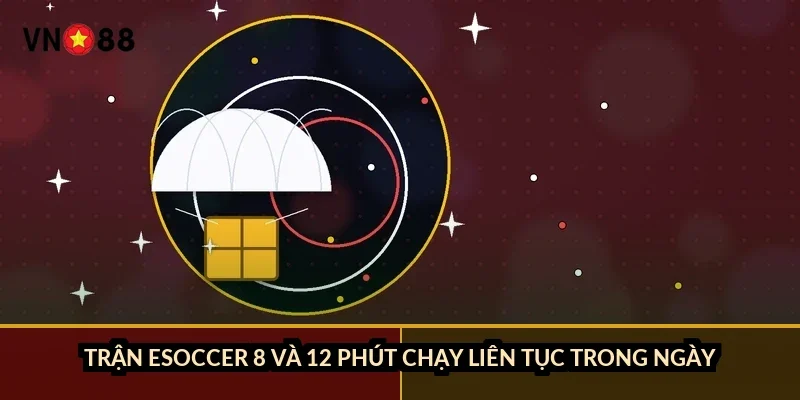 Cá cược FIFA Online VN88: 3 kèo chính và trận eSoccer 8 phút 1 Trận eSoccer 8 và 12 phút chạy liên tục trong ngày