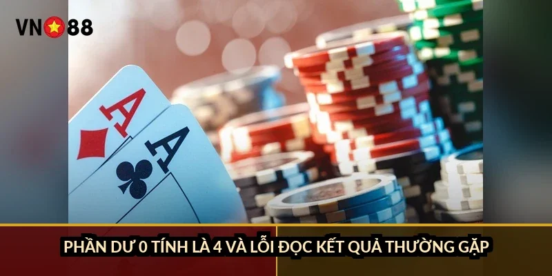 Fantan cược cửa thắng lớn VN88: 5 cửa, house edge 1,25-3,75% 3 Phần dư 0 tính là 4 và lỗi đọc kết quả thường gặp